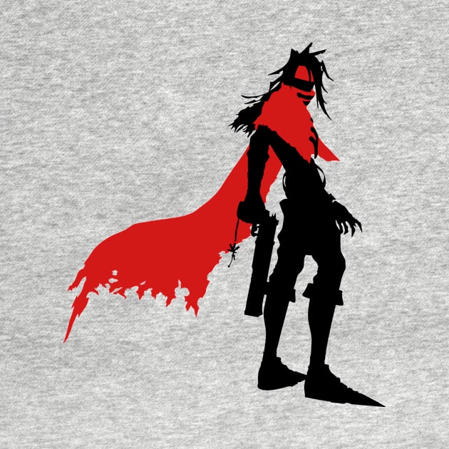 Vincent Valentine Silhouette by AnotherOne